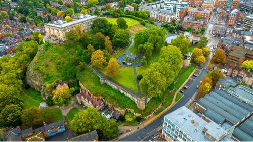 Greenery in Nottingham