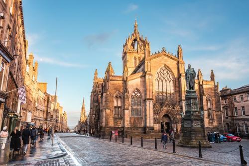 St Giles Cathedral as free attractions in Edinburgh Scotland